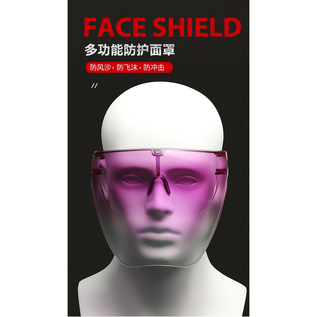 ⋐MATTE ADULT FACE SHIELD⋑ ✨READY STOCK✨NEW ARRIVAL! 2LAYER MATTE ADULT FACE SHIELD 3D SHEILD ANTI FOG FACE MASK 最新HD磨砂面罩