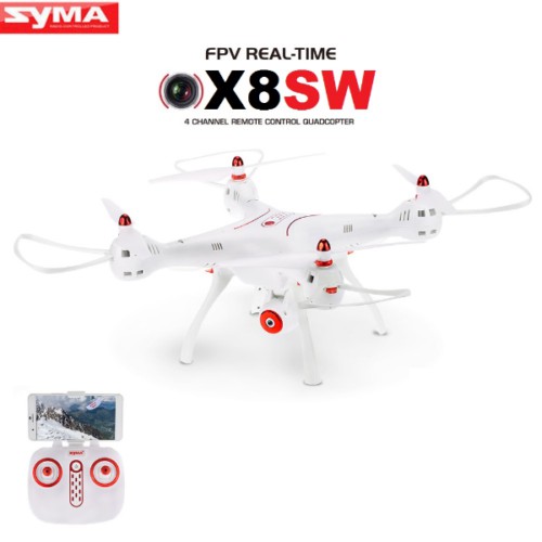 syma rc drone fpv quadcopter x8sw