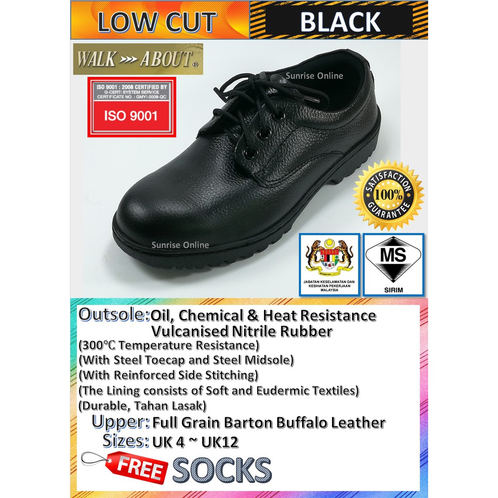 light steel cap shoes