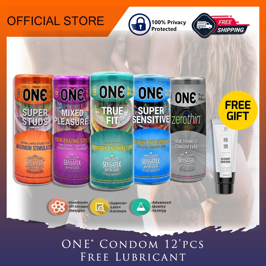 One Condom 12s Official and Original Kondom Lelaki  