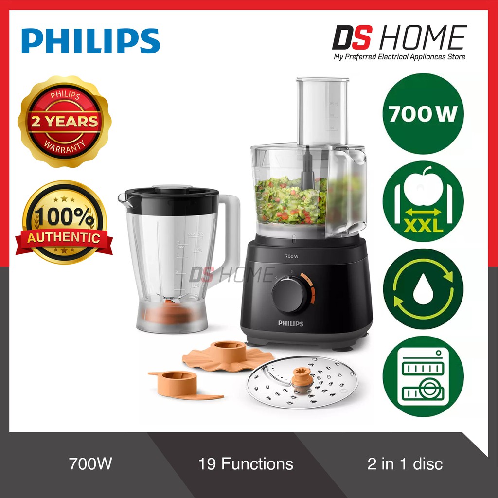 PHILIPS HR7320 COMPACT FOOD PROCESSOR 700W (HR7320/11) FOOD CHOPPER