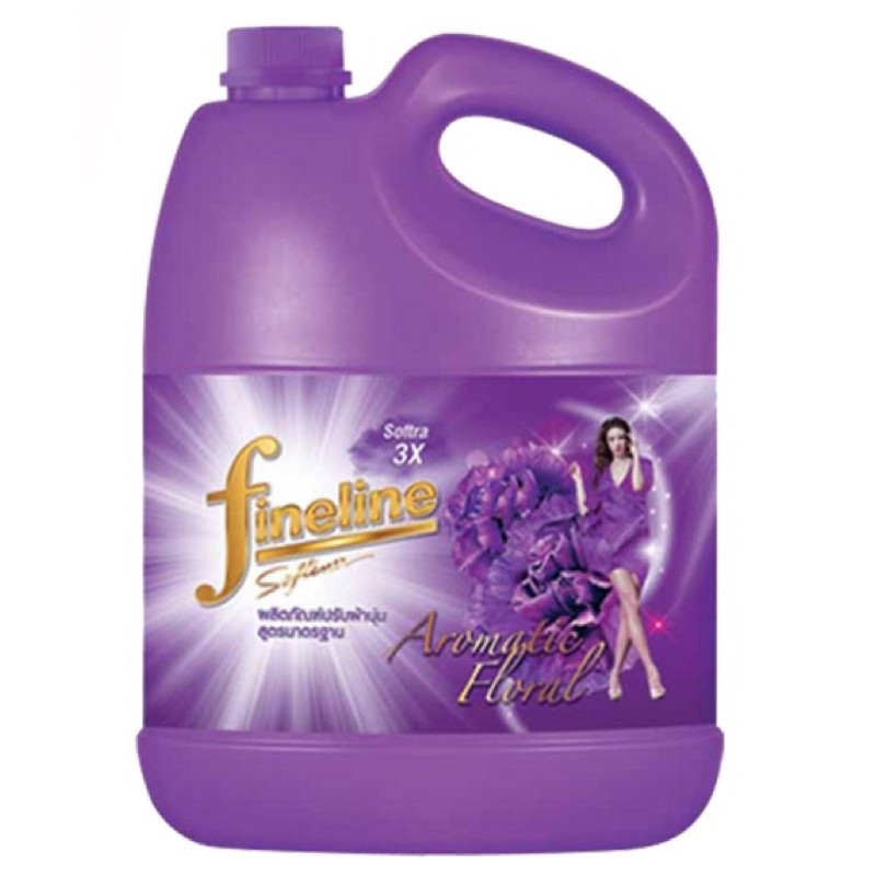 Fineline Soft Liquid Fabric Softener Aromatic Floral Purple Size 3500