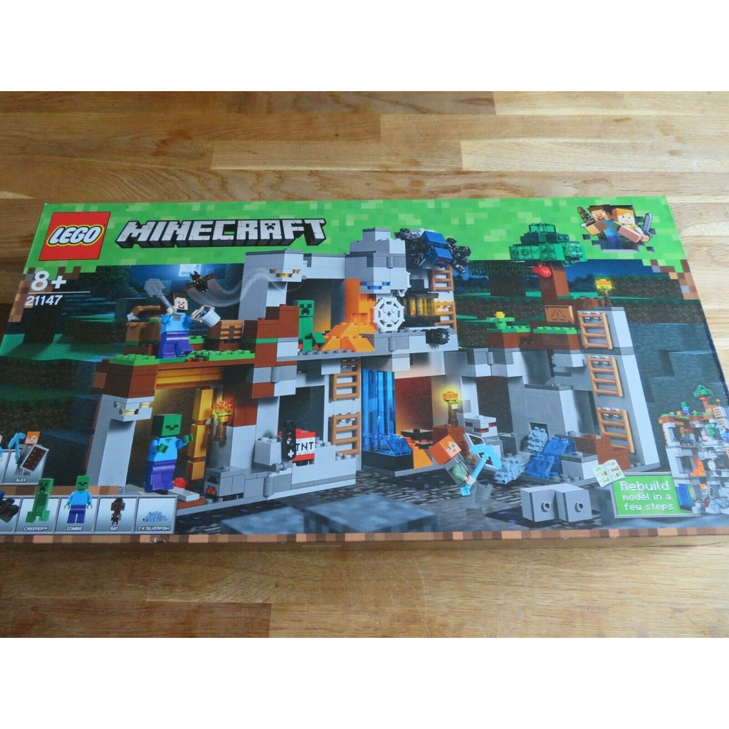 Lego Minecraft The Bedrock Adventures Shopee Malaysia