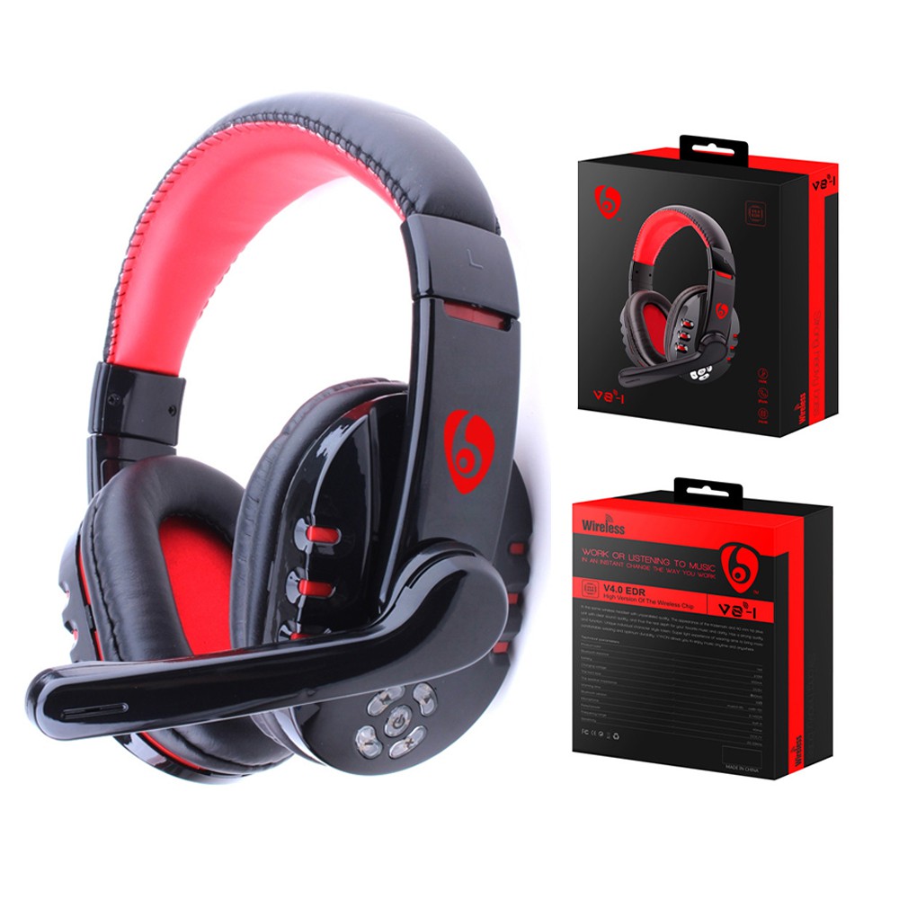 [Ready Stock] Gaming Headset Wireless Headphones Bluetooth Headset With