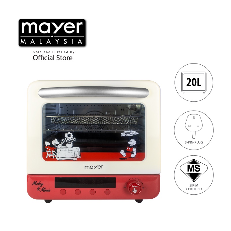 Mayer x Disney Mickey Digital Air Fryer Oven with Steam (20L) MMAO20