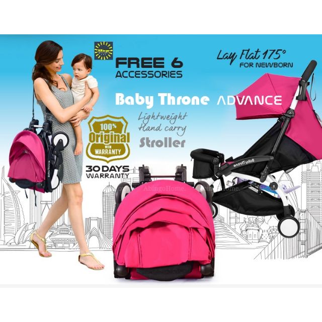 baby throne advance stroller