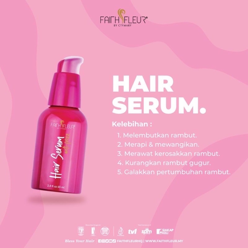 Buy Serum Pelebat Rambut Faith Fluer Ready Stock Seetracker Malaysia