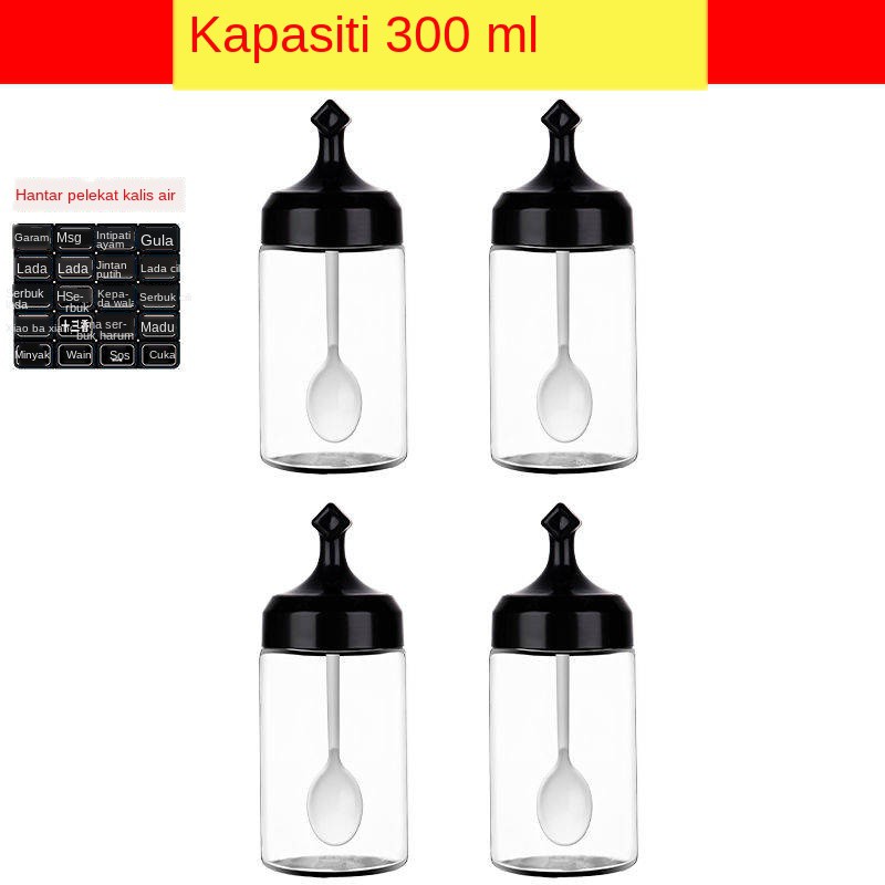 Spice Rack Bekas Rempah Seasoning Container Spice Container Bekas Rempah Ratus Kitchen Bottles Bekas Rempah Ratus Kaca B Shopee Malaysia