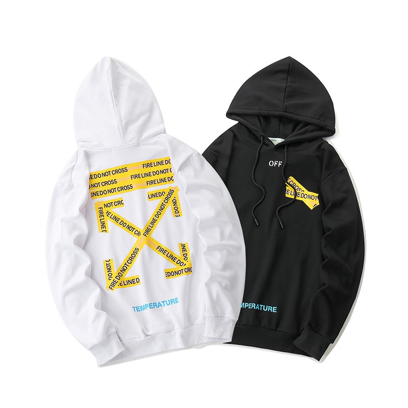 off white belt hoodie