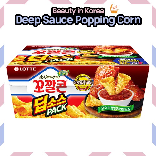 Buy Lotte Deep Sauce Popping Corn Chips Seasoned Chicken Korean Crispy Snacks Savoury Sweet Snack Korea Bulk Snacks Large Capacity Food Bebe Box Crackers Biscuit Seetracker Malaysia