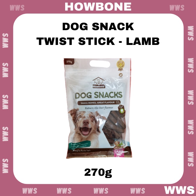 Howbone Twist Stick Small Dog Snack Lamb Flavor 270g Shopee Malaysia