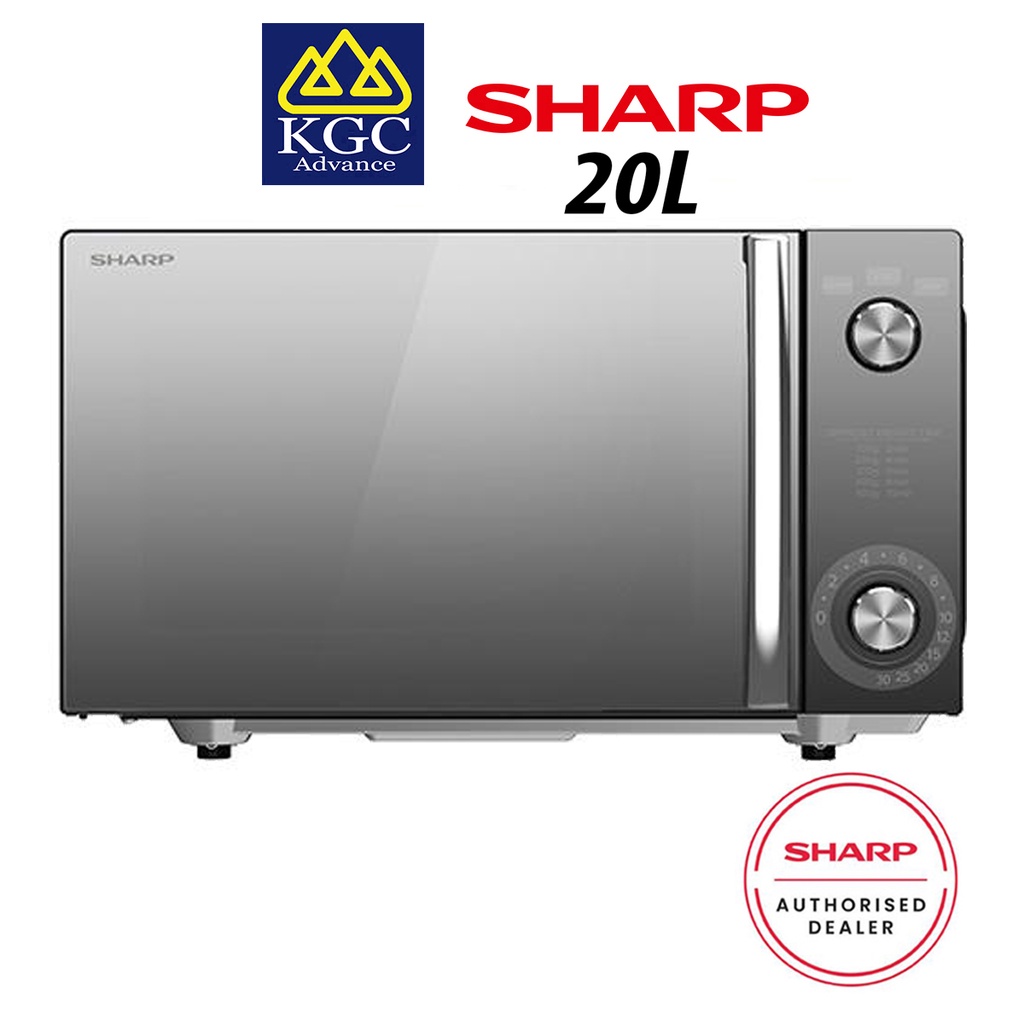 Sharp 20L Mechanical Dial Flatbed Microwave Oven Shopee Malaysia