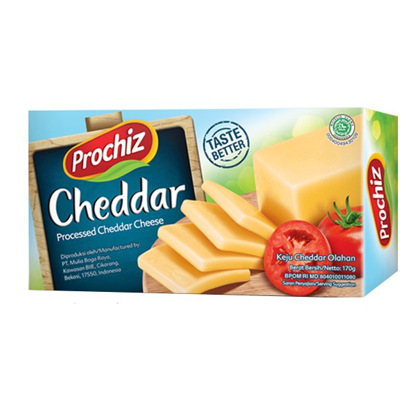 Prochiz Cheddar Cheese (Keju Cheddar) 2kg | Shopee Malaysia