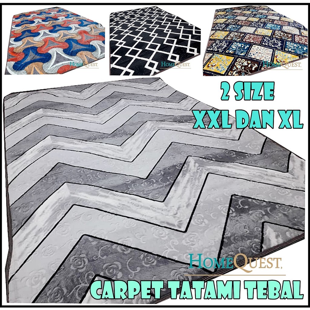 XL XXL Size Carpet Tatami New Design Tebal dan Gebu 20mm XL XXL Size Carpet Tatami New Design Tebal dan Gebu 20mm