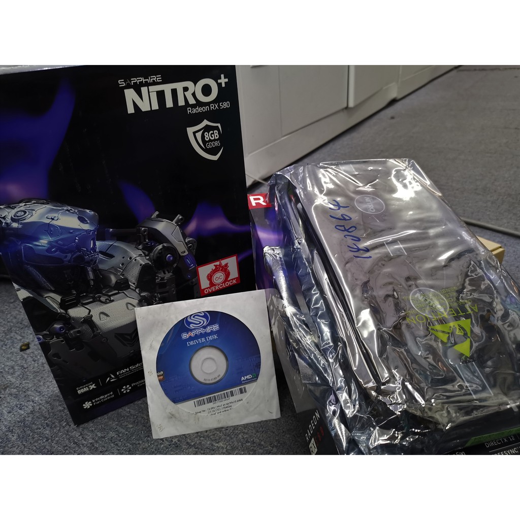 Sapphire Nitro+ Radeon RX580 8GB GDDR5 (Used SET) | Shopee Malaysia Sapphire Nitro+ Radeon RX580 8GB GDDR5 (Used SET) | Shopee Malaysia