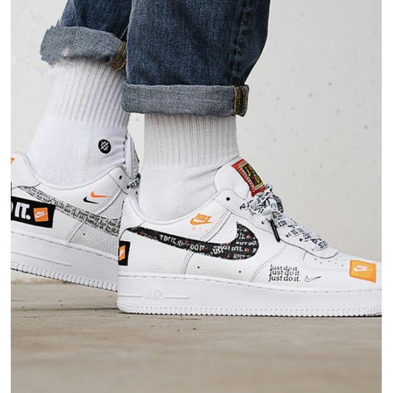nike air force 1 just do it tick