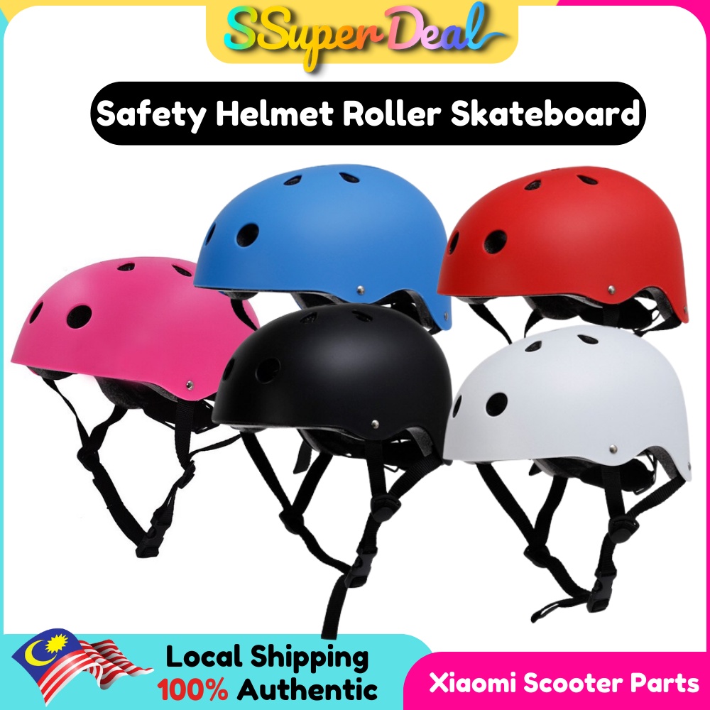 (DIY Scooter)Child Adult Safety Helmet Roller Skateboard Ice Skating