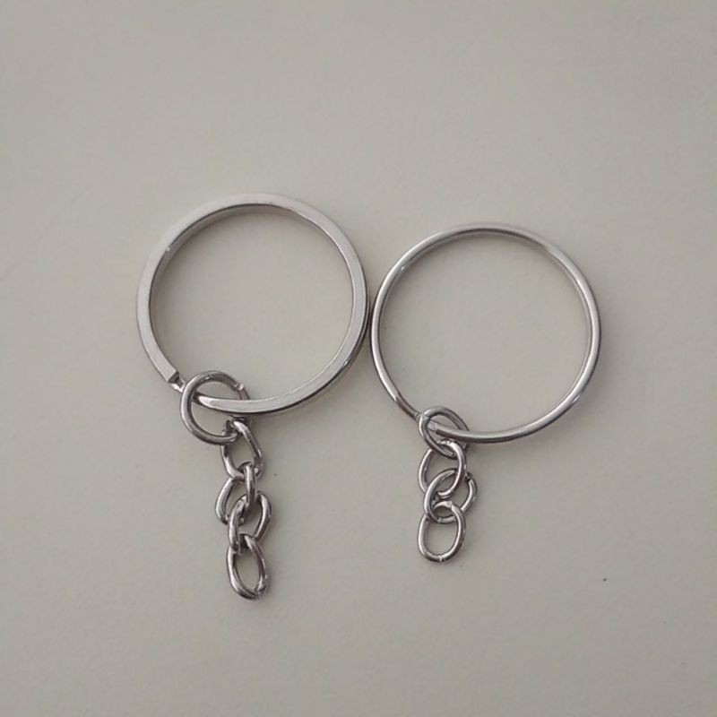 GANTUNGAN Ring D Round Square SRE Keychain