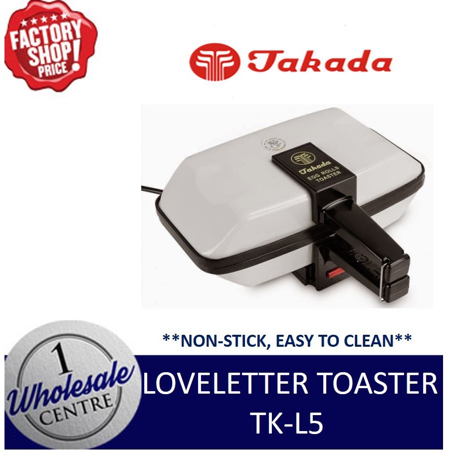 Takada Egg Roll Loveletter Toaster TKL5/Maker TK-L5 Egg Rolls Toaster (Kuih Sepit)