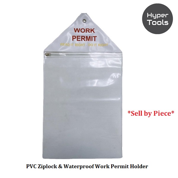 PVC Ziplock & Waterproof Work Permit Holder *Sell by Piece* Shopee Malaysia