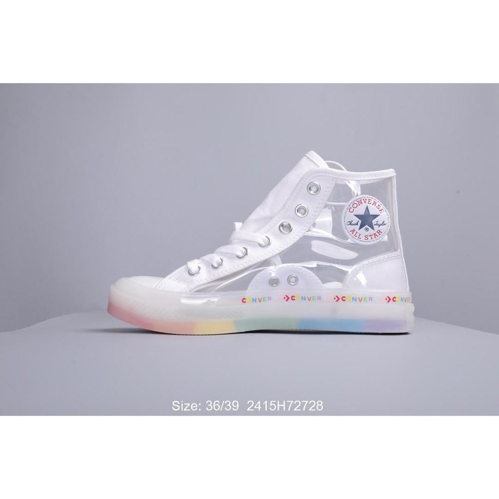converse all star light clearmaterial hi