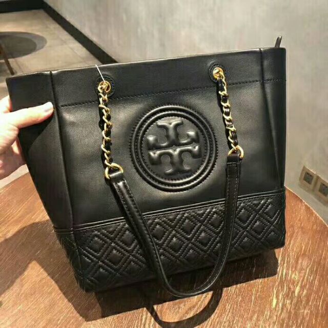 tory burch fleming tote bag