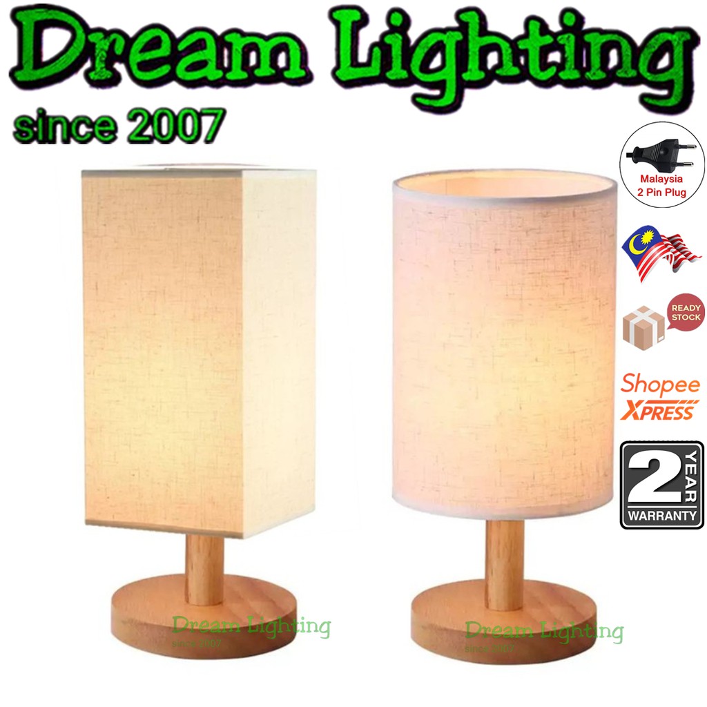 Dream Lighting / Wood Table Lamp Night Light Decorative Desk Lamp / Lampu hiasan Lampu meja Lampu malam Lampu tidur