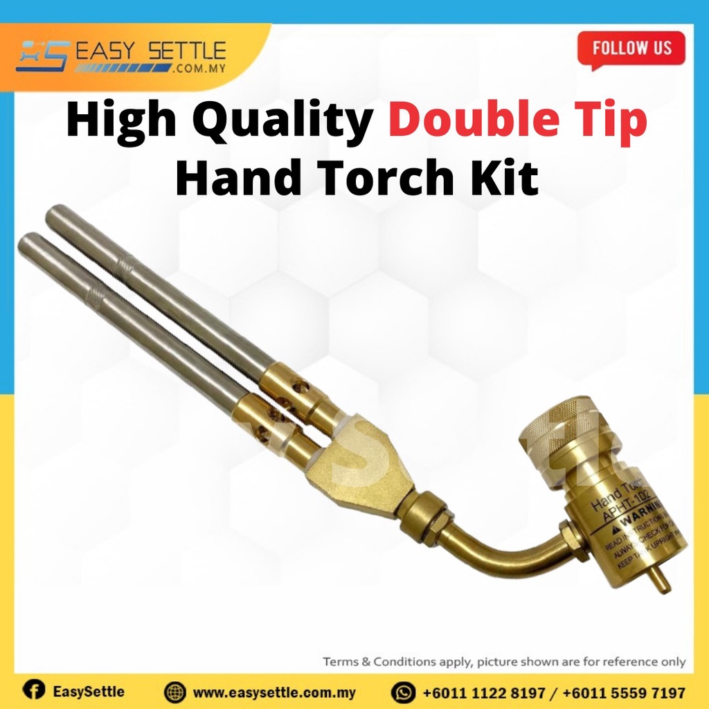 Mapp Gas Silver Solder Usa Mapp Single Torch Kit/ Torch Extension Hose (Mapp Pro Gas + Oxygen +  Silver Rod + Brazing Powder) | Shopee Malaysia