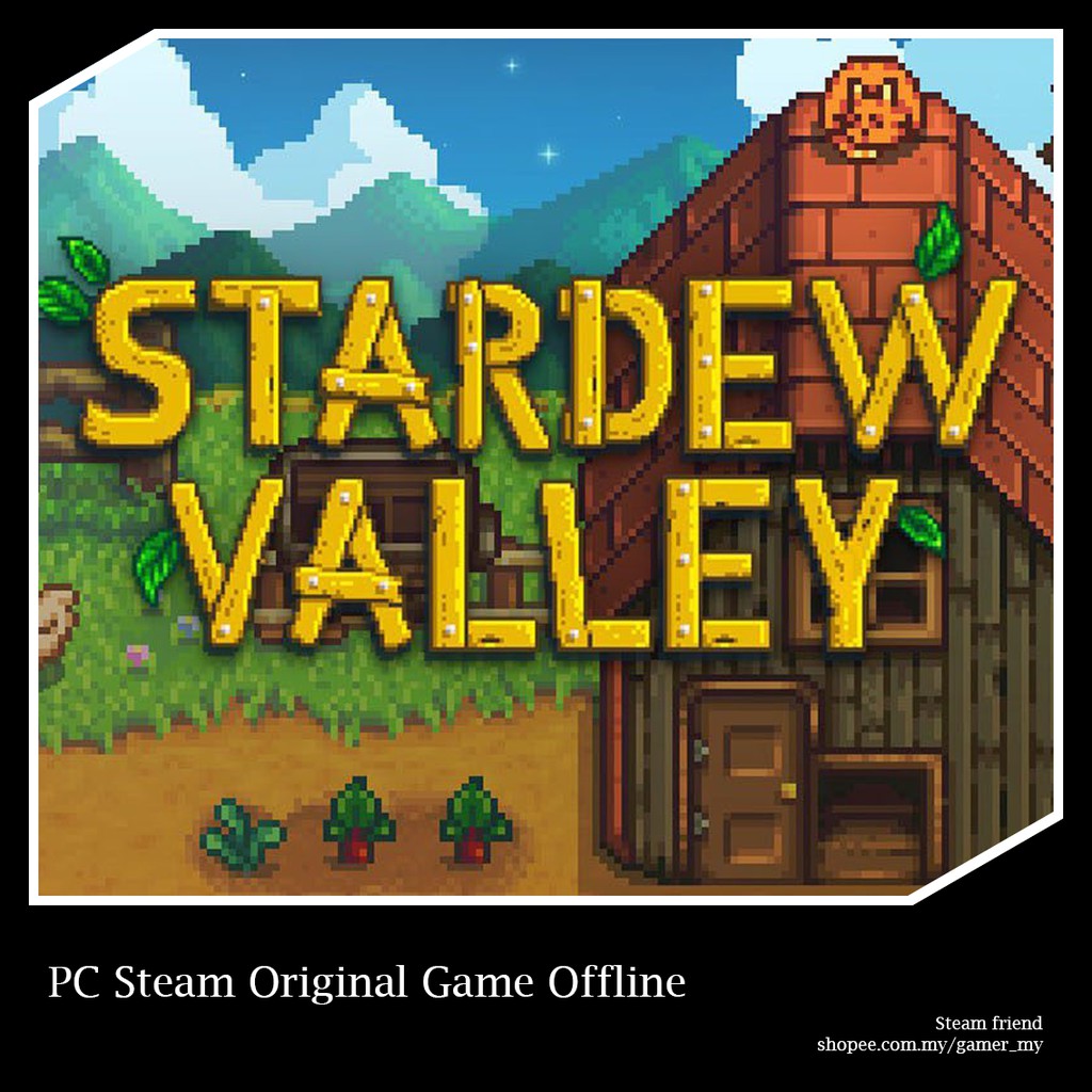 Stardew Valley 星露谷物语牧场pc Steam Offline Chinese English Ver Shopee Malaysia