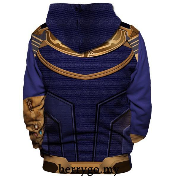 thanos armor hoodie