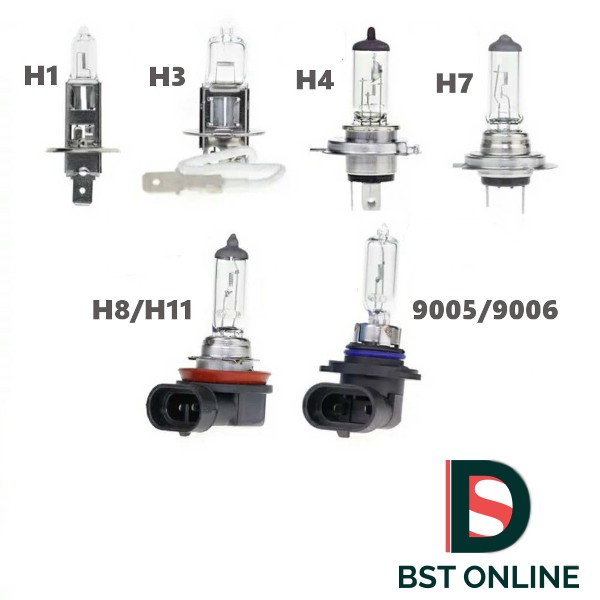 BST 1PCS Car Headlamp Headlight Fog Lamp Halogen Bulb Axia Myvi Saga ...