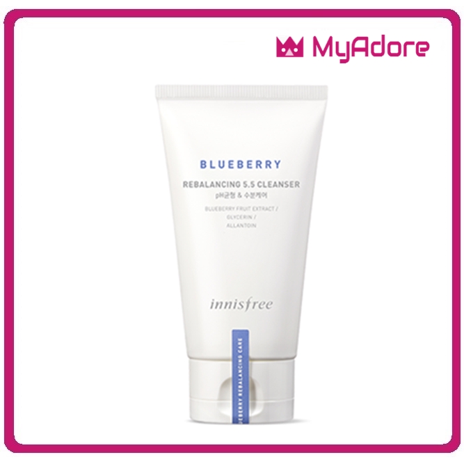 innisfree blueberry rebalancing 5.5 cleanser review malaysia