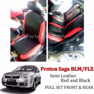 PROTON EXORA SEAT COVER PVC SEMI LEATHER WITH SPONGE 