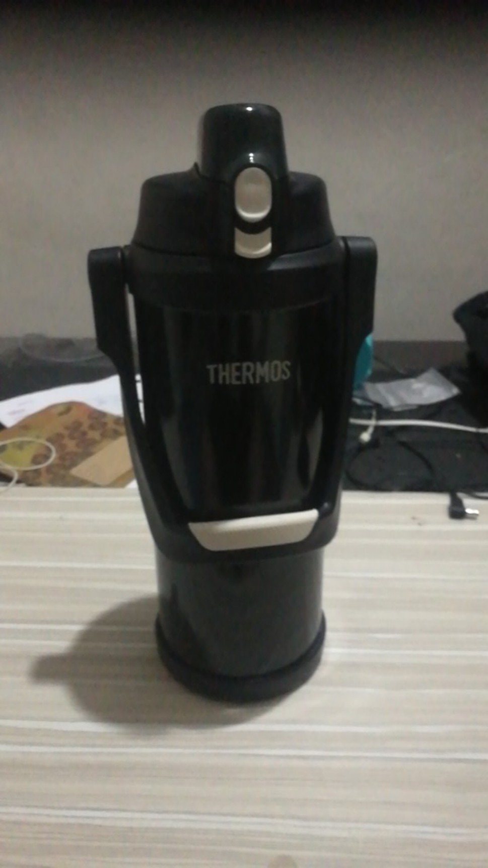 100 Original Thermos Brand 2 5l 2500ml Ultimate Insulation Hydration Jar Dark Grey Ffo 2500 Ffo Shopee Malaysia