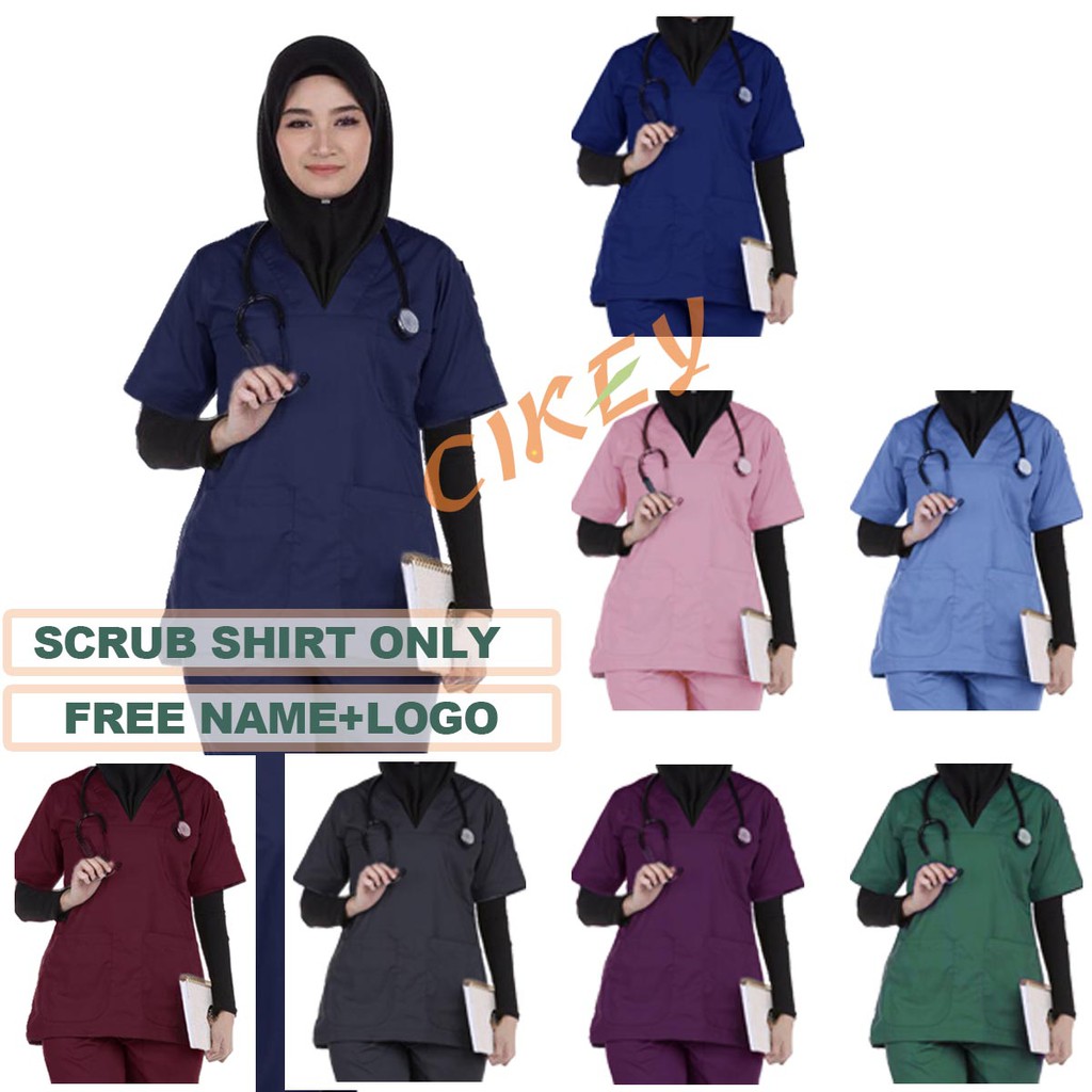 Baju scrub kkm