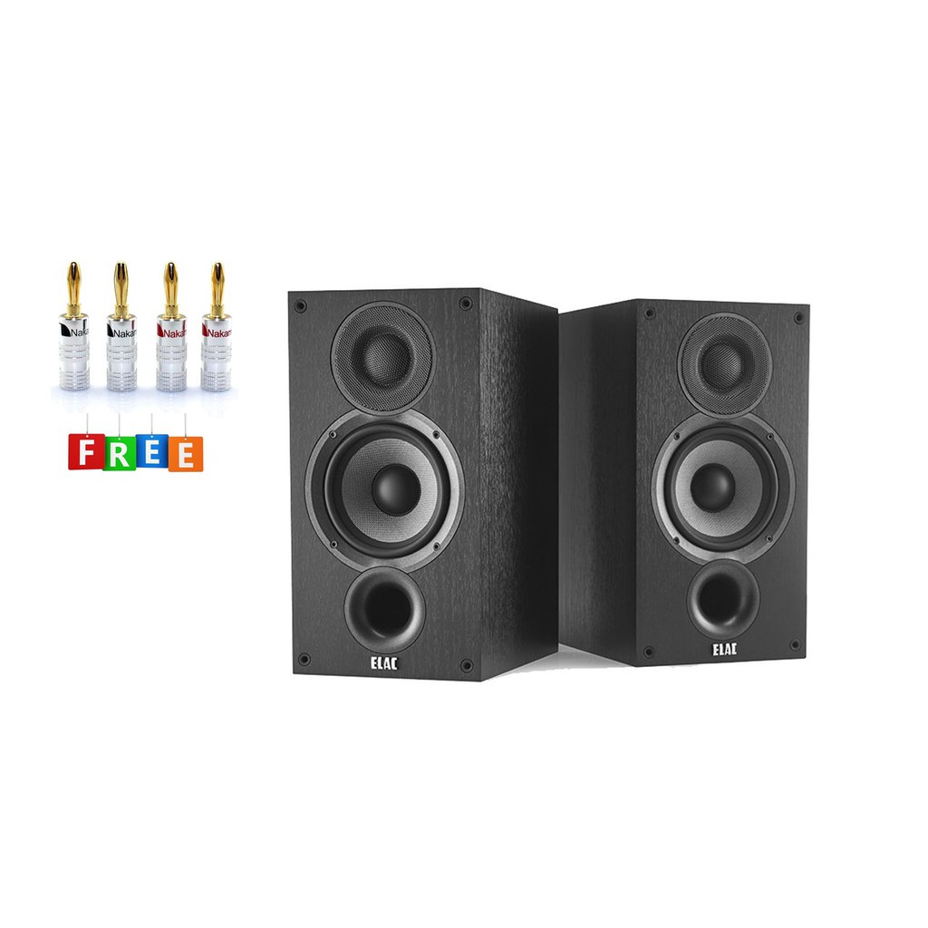 Elac Bookshelf Speaker Debut 2.0 B5.2 (PAIR) Shopee Malaysia