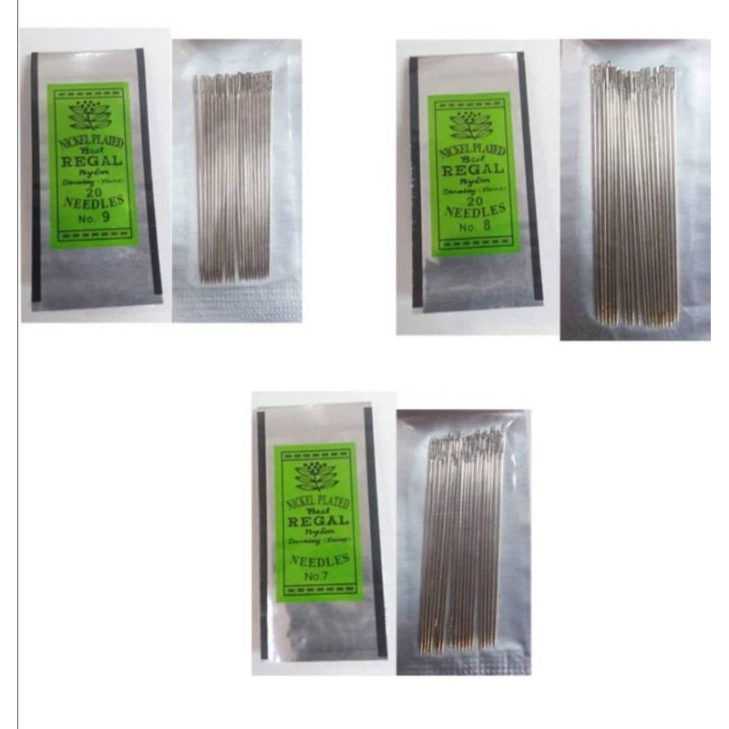 REGAL HAND SEWING NEEDLE / JARUM TANGAN (1PACK) Shopee Malaysia