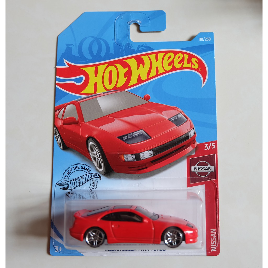hot wheels nissan 300zx twin turbo red