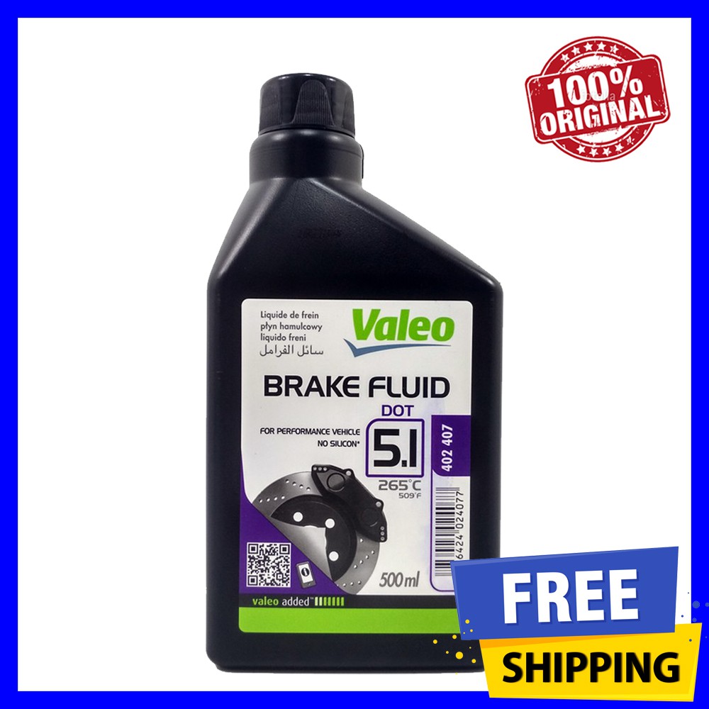 (100 Original) VALEO Brake Fluid Oil DOT5.1 (500ml) Shopee Malaysia