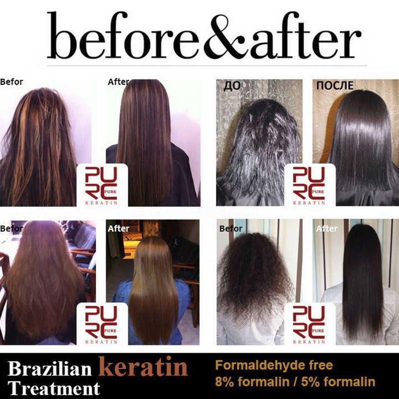 Uieepgp Pure Brazilian Keratin Hair Repair Straightening 100ml Treatment Shampoo Kit Shopee Malaysia