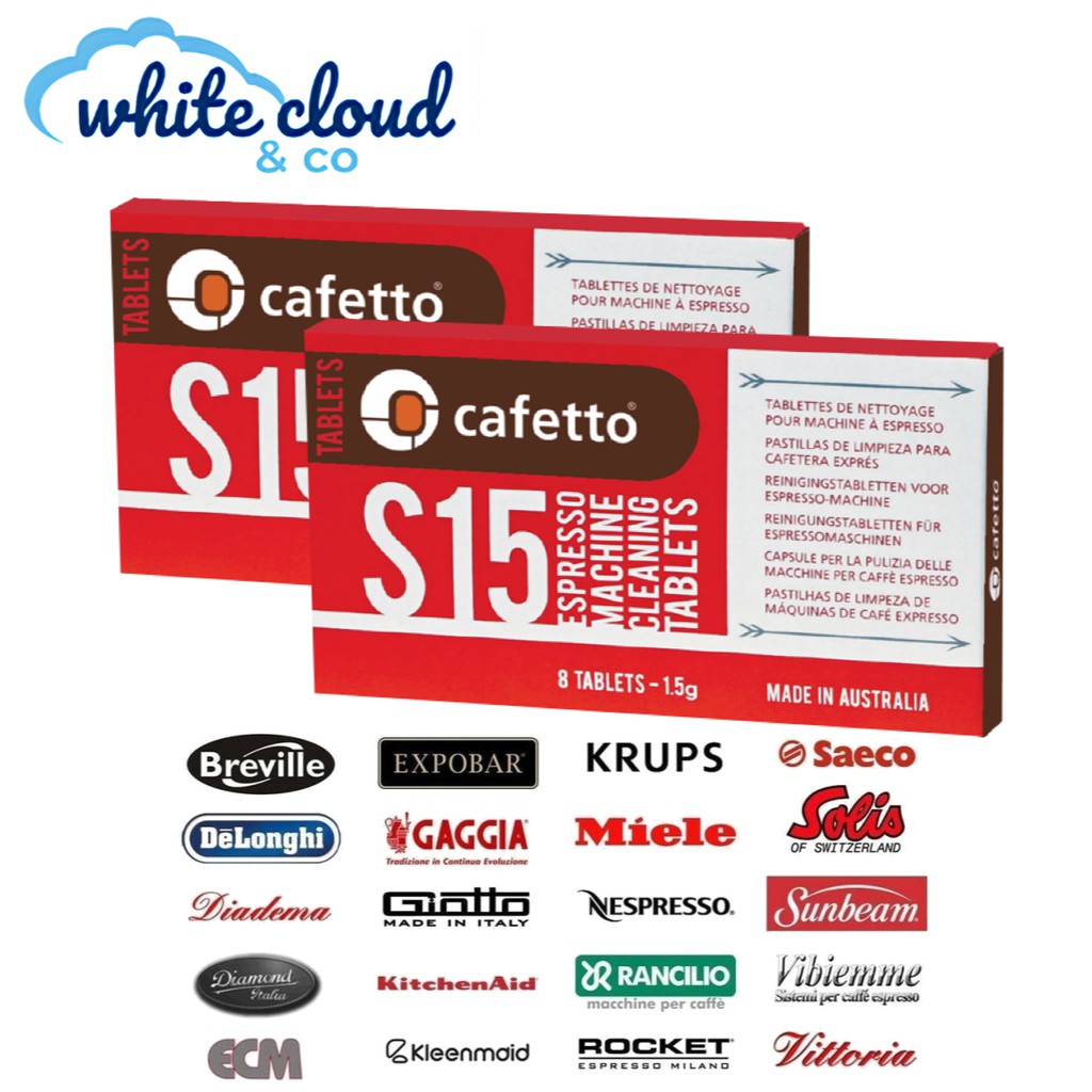 Cafetto S15 Espresso Machine Cleaning 8 Tablets Pack Shopee Malaysia