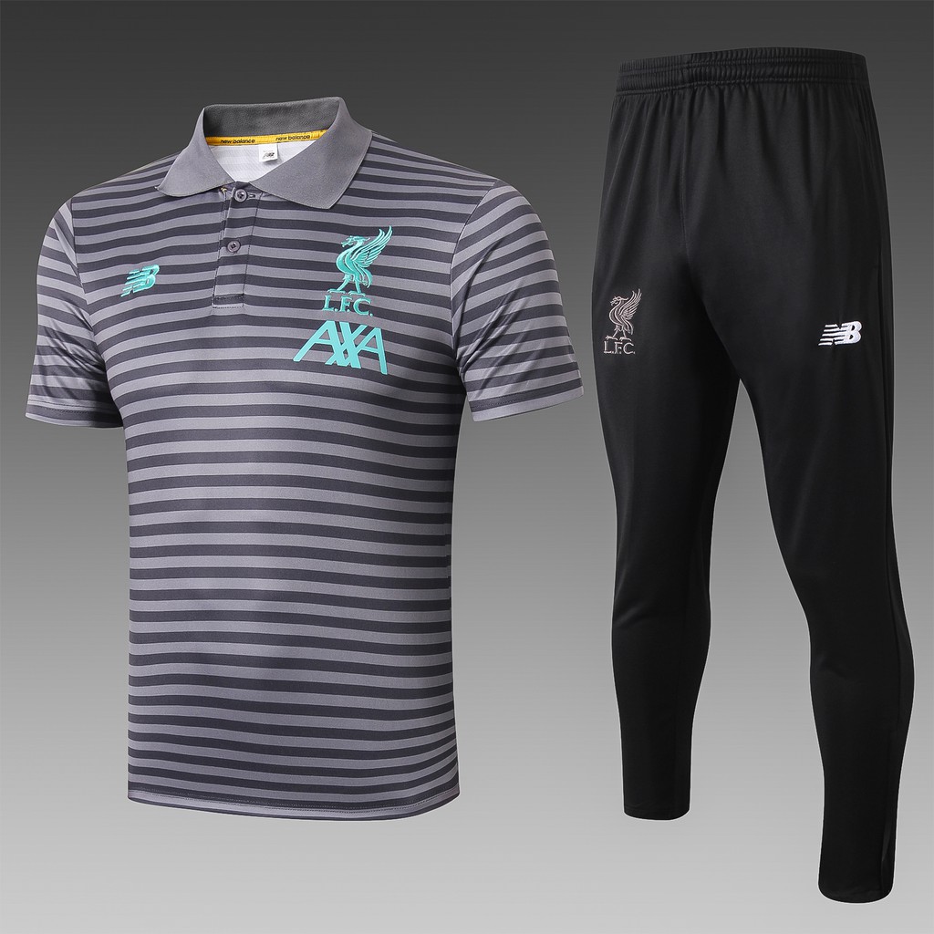 grey football kit