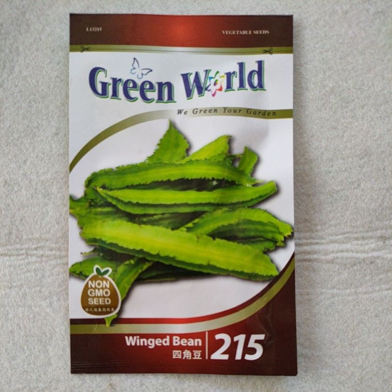 Ready Stock] 10 pcs 215 BENIH KACANG BOTOL Winged Bean  Shopee 