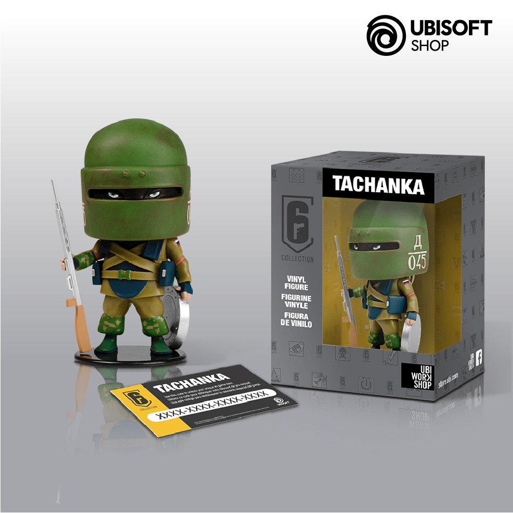 Rainbow Six Siege Six Collection Tachanka Chibi Figurine Ubisoft Shopee Malaysia - tachanka roblox