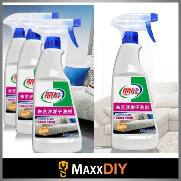 Maxxdiy Nenrte Sofa Cleaner Spray 500ml Cloth Art Deep Anti