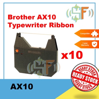 10 UNIT Compatible Brother AX10 AX150 AX210 GX6750 GX8250 Typewriter Ribbon