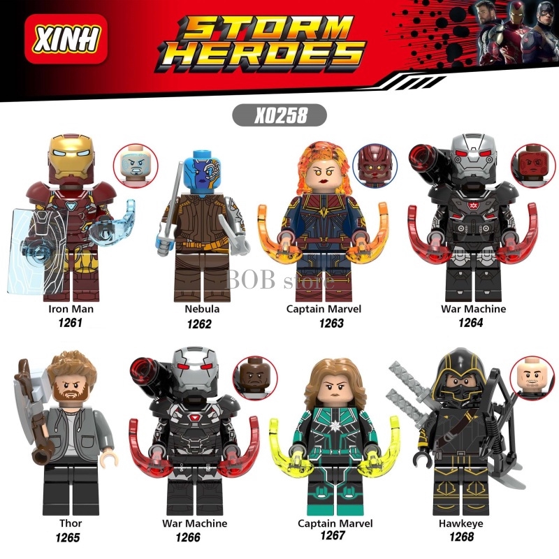 superhero lego figures