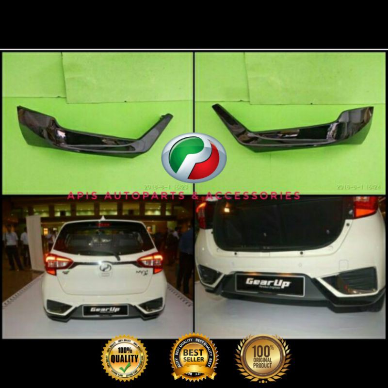 myvi 2020 rear skirt