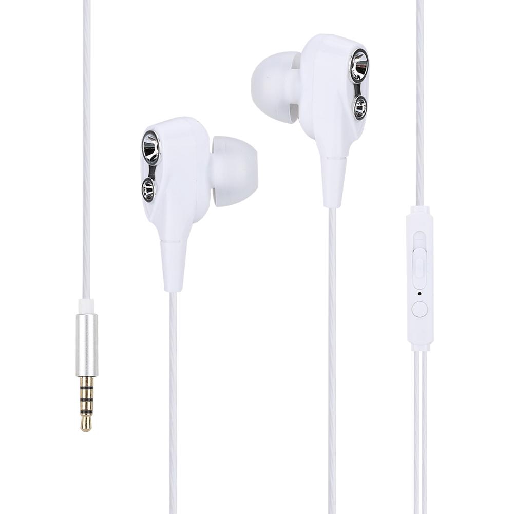 Stereo 5mm In Ear 3 Wired Headphones Comfortable Earbuds Gaming