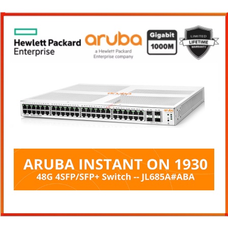 ARUBA JL685A INSTANT ON 1930 48G 4SFP/SFP + SWITCH (READY STOCK ...